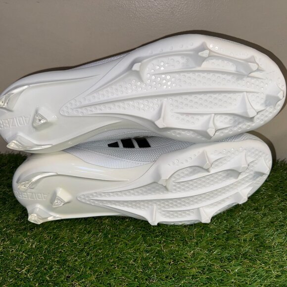 Adidas SM Adizero Electric + Football Cleats White Black IH7451 Men\'s NEW main image 4